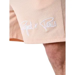 Signature logo shorts embroidery Project X Paris Waffle image-5