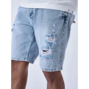 Rippade jeansshorts Project X Paris image-4