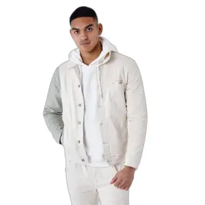 Veste en jean bicolore Project X Paris image-1