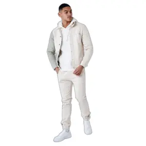 Veste en jean bicolore Project X Paris image-0