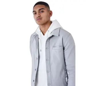 Veste en jean bicolore Project X Paris image-2