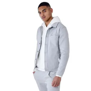 Veste en jean bicolore Project X Paris image-3