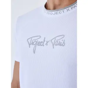 Camiseta con textura bordada Project X Paris image-5