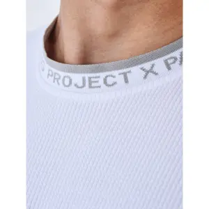 Camiseta con textura bordada Project X Paris image-6