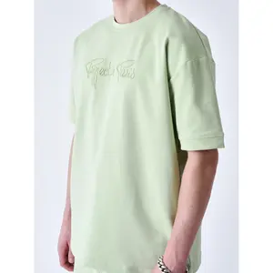 Classic T-shirt full logo embroidery Project X Paris image-3