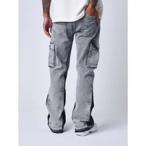 Jeans évasé à poches Project X Paris image-2