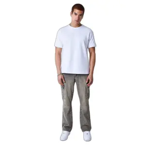 Flared Jeans mit Ausschnitten Project X Paris image-0