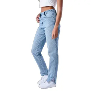Women's regular jeans with square grid design Project X Paris image-4
