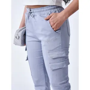 Women's multi-pocket cargo Trousers Project X Paris image-4
