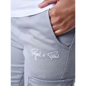 Calças de ganga cargo multibolsos para mulher Project X Paris 1 image-5