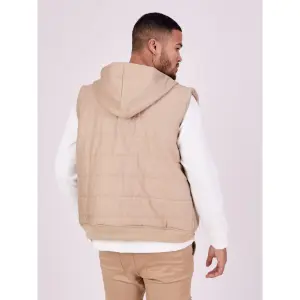 Hooded sleeveless jacket Project X Paris Basic image-2