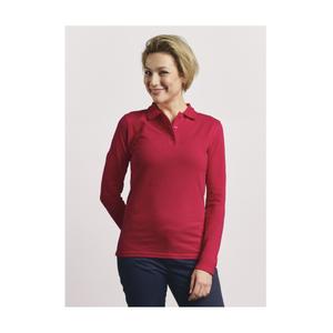 Women's long-sleeved polo shirt Promodoro image-3