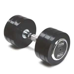 Par de mancuernas de goma body-solid pro style 12 kg image-3