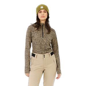 12652003-290-dames-1-4-zip-fleece-protest-esher-echt-zwart