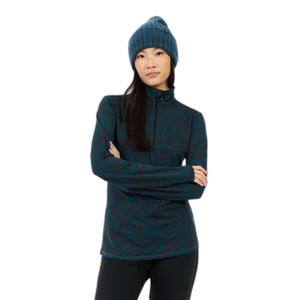 12652003-514-dames-1-4-zip-fleece-protest-esher-rainstorm-blue