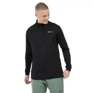 1/4 zip fleece Protest Graphic image-1