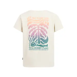 Girl's T-shirt Protest Roxo image-1