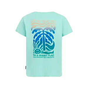 Girl's T-shirt Protest Roxo image-1