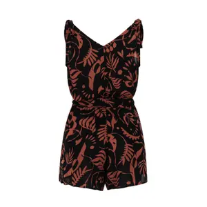 Kort jumpsuit til kvinder Protest Bluet image-1