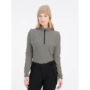 Damespullover 1/4 zip Protest Ivory image-1