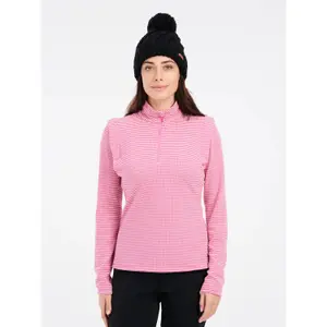 Damespullover 1/4 zip Protest Ivory image-3