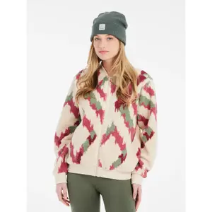 Casaco fleece com zip feminino Protest Agatha image-1