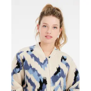 Vrouwelijke fleece met volledige rits Protest Agatha image-6