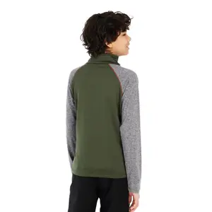 Maglione collo alto con zip 1/4 per bambini Protest Raf image-4