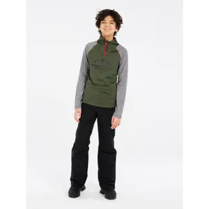 Maglione collo alto con zip 1/4 per bambini Protest Raf image-2
