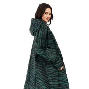 Women's rain poncho Protest Laugh image-1