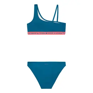 Maillot de bain 2 pièces fille Protest Cassis image-1