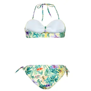 Zweiteiliger Badeanzug Bandeau Frau Protest Prtpeniche image-0