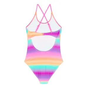 One-piece swimsuit for girls Protest Rainbow image-1