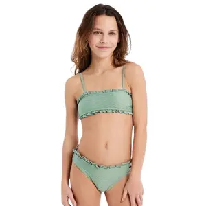 2-delad bandeau-baddräkt för flickor Protest Prtmarita image-2