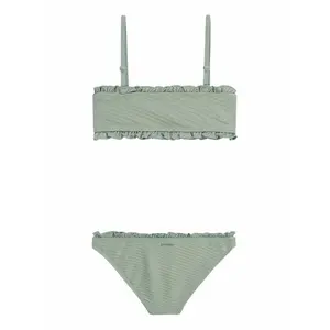 2-delad bandeau-baddräkt för flickor Protest Prtmarita image-1