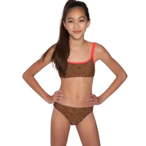 Fato de banho de menina de 2 peças Protest Dove image-0