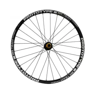 Zadní kolo jízdního kola Prototype Carbon Team