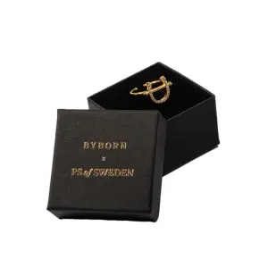 Bague σε σχήμα αλόγου με τρύπες PS of Sweden image-1
