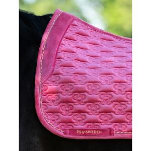Tapis de dressage pour cheval en velours PS of Sweden Monogram image-2