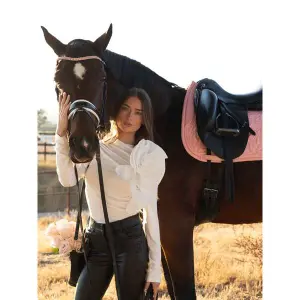 Dressage saddle pad for horses PS of Sweden Rose Quilt image-2