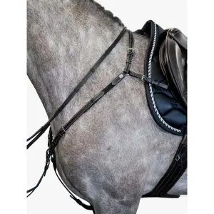 Leather hunting collar for horse PS of Sweden Melbourne image-2