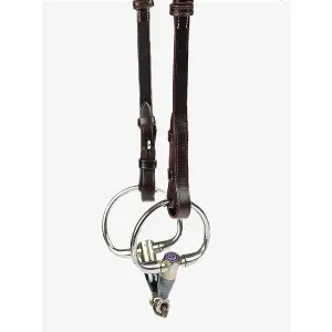 Accessoire de bridon pour cheval PS of Sweden French Black Stitching image-1