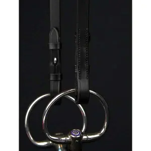 Accessoire de bridon pour cheval PS of Sweden French White Stitching image-1