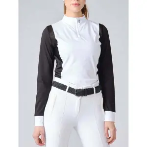 Turnierpolo mit langen Ärmeln Damen PS of Sweden Madison image-1