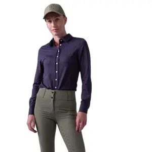 Camicia da concorso equestre a maniche lunghe da donna PS of Sweden Rebecca image-0