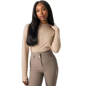 Langarm-Baselayer Reiten 1/2-Zip Damen PS of Sweden Erin Equimerino image-0