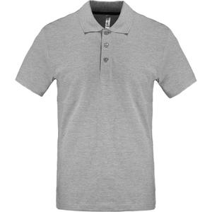 k241-oxfordgrey-short-sleeve-polo-shirt-kariban-heather-gray