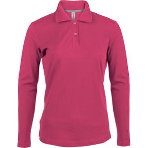 k244-fuchsia-women-s-long-sleeve-polo-kariban-fuchsia