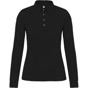 Women's polo shirt Kariban jersey image-0