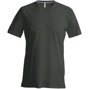 k357-darkkhaki-t-shirt-kariban-col-v-dark-khaki